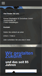 Mobile Screenshot of koerner-stuckateur.de